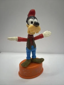 Vintage Pippo Originale Gabriel Push-Up Puppet 1977 Funzionante 5" T - Foto 1 di 7