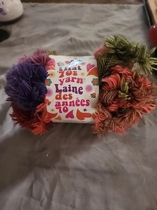BRAND NEW SKEINS - Lion Brand Yarn - That '70s Yarn - Right On Genial #606 - Picture 1 of 2