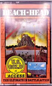 SCHNEIDER/AMSTRAD CPC -- BEACH-HEAD (U.S. GOLD) - Bild 1 von 2