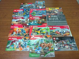 Lego Junior Instruction Manuals Lot Of 14 ~ 10756 10758 75932 70600 10743 10755 - Picture 1 of 22