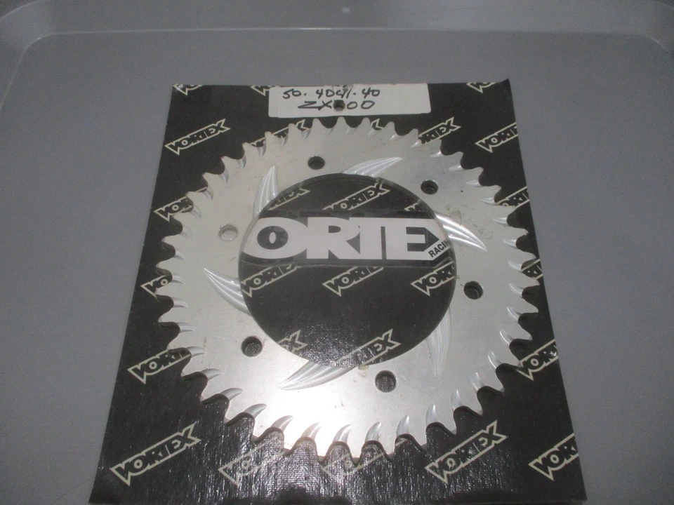 Piñón trasero NOS Vortex Kawasaki 40T 1990-2004 ZX600 50-4041-40 / 491A-40 Foto 1 de 1