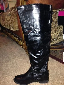 NIB Shiekh Shoes Riding Boots Black 6 - Picture 1 of 6