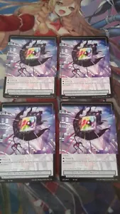 4 x the Villains' magic stone from game of gods FOW FORCE OF WILL - Bild 1 von 1