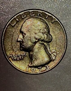 1973 D Washington quarter,Multiple Errors OBV & REV SEE PICTURES - Picture 1 of 9