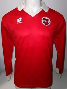 LOTTO player issue shirt World Cup 1994 1995 jersey trikot Sutter 95 SWITZERLAND - Picture 1 of 5