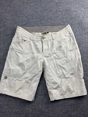 Pantalones Cortos Carga Kavu Para Mujer 8 Beige Longitud Ajustable Bolsillos Algodón Elástico Foto 1 de 4