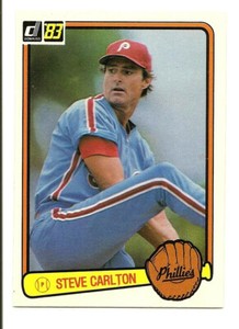 Steve Carlton 1983 Donruss #219 Mint Philadelphia Phillies HOF Baseball Card