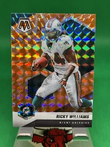 Mosaico 2021 Ricky Williams #124 arancione reattivo Prizm Miami Dolphins colore abbinato - Foto 1 di 2