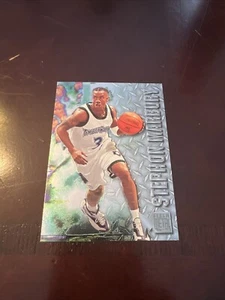 1996-97 Fleer Metal Stephon Marbury Rookie Card RC #189 Minn Timberwolves come nuova! - Foto 1 di 8