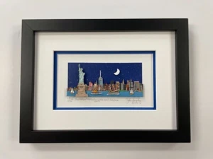 John Suchy 3D Artwork " The Lady of the Harbor " Friend of James Rizzi & Fazzino - Picture 1 of 5