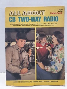 All About CB Two Way Radio - Vintage Paperback from Radio Shack (1976) First Ed. - Picture 1 of 7