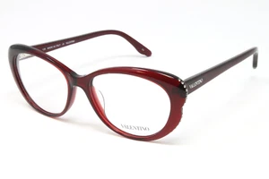 Valentino Eyeglasses Women's Cat Eye Plastic Red 52mm V2602R-613-52 - Picture 1 of 6