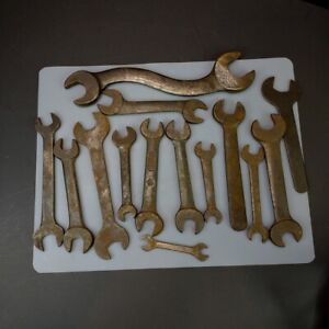 Antique Lot 14 Wrenches- Williams-Billings/Pierce-USA-Japan-U.S.S/0C
