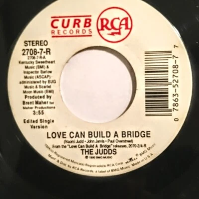 The Judds - Love Can Build A Bridge - This Country's Rockin' - 45 об/мин - бесплатная доставка - Изображение 1 из 3