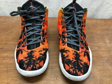 NIKE HYPERFR3SH QS ALOHA SUMMER LASER ORANGE PALM TREES 808781-800 - SIZE 9.5