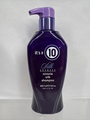 It's A 10 Miracle Silk Shampoo 10oz Pump Silk Express Hair COMBINESHIP - Image 1 of 3
