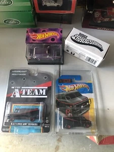 1/64 Hot Wheels Greenlight, Hotwheels A-team GMC Van Mix Lot of 3, Free Postage - Picture 1 of 8