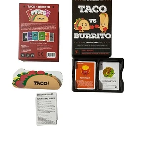 #7494 Hot Taco Brand Taco versus Burrito gioco di carte - Foto 1 di 4