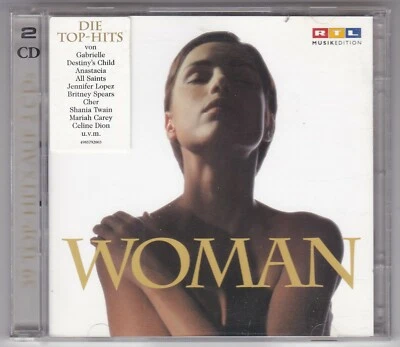 WOMAN - 39 TOP-HITS AUF 2 CD'S - V/A- CELINE DION/ANASTACIA/JENNIFER LOPEZ.... - Bild 1 von 2