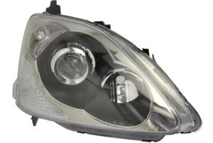PHARE AVANT DROITE ÉLECTRIQUE H1 HB3 HONDA CIVIC VII HB 01.2004-09.2005 NOIR - Foto 1 di 2