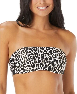 Carmen Marc Valvo Women's Black Reversible Bandeau Bikini Top, Size X-Small - Image 1 of 2