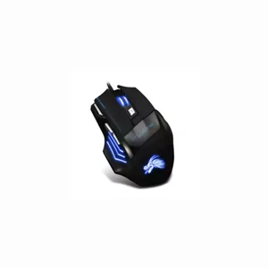 Souris de jeu filaire, rétroéclairée, 7 boutons, ergonomique, USB, 5500 DPI - Picture 1 of 5