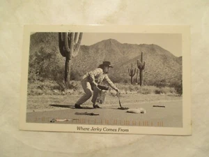 Postal Where Jerky Comes From Comic - Imagen 1 de 2