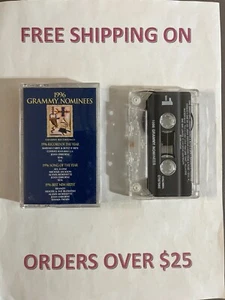 1996 GRAMMY NOMINEES CASSETTE TLC "WATERFALLS" COOLIO "GANGSTA'S PARADISE" - Picture 1 of 2