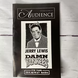 Jerry Lewis in DAMN YANKEES Publikumsprogrammführer 1995 Broadway Playbill - Bild 1 von 8