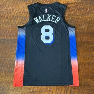 Kemba Walker Signed New York Knicks Jersey PSA DNA Autographed - Picture 1 of 6