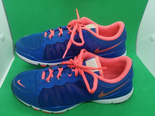 Nike Flex Trainer 2 scarpe sportive da donna taglia 8 5 511332 400 blu rosa