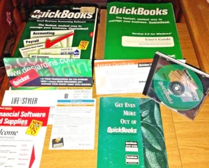 QUICK BOOKS VERSION 5.0, Small Businees Accounting Software 1999s, USA - Foto 1 di 1