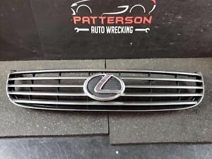 2002 LEXUS SC430 FRONT UPPER CHROME GRILL ASSEMBLY WITH EMBLEM