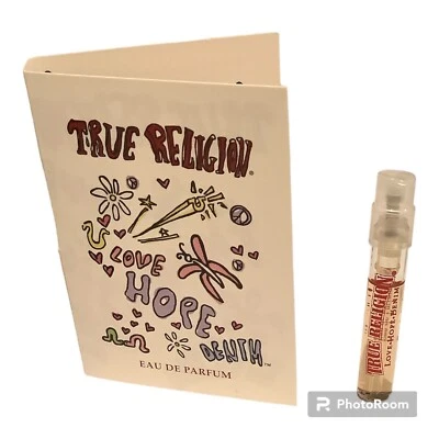 Denim True Religion Love Hope 1,5 ml TAMAÑO MUESTRA ¡Nuevo! Foto 1 de 2