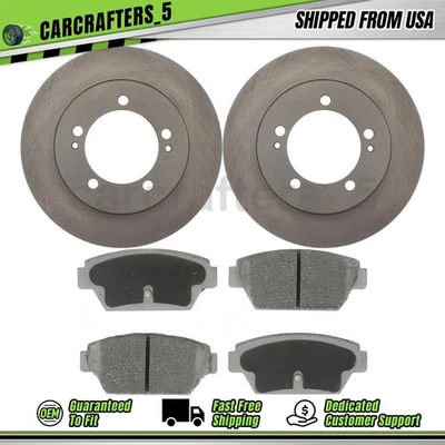 Оригинальный комплект задних дисковых тормозных колодок для 1990-1994 Eagle Talon 2,0 л - Изображение 1 из 4