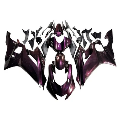 Chameleon Gray Purple Fairings Kit for Yamaha YZF600-R6 2017 - 2021 ABS Bodywork - Image 1 of 4