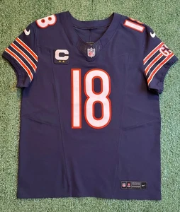 Authentic Caleb Williams Chicago Bears 2025-26 Nike FUSE Elite Jersey Sz 44/L - Picture 1 of 11