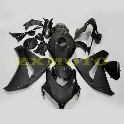 Kit de carenado pintado de fibra de carbono para Honda CBR1000RR 2008-2011 09 10 carrocería negra Foto 1 de 4