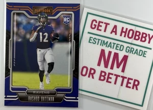 Rashod Bateman RC 2021 Panini Playbook #113 Orange Parallel Ravens - Picture 1 of 1
