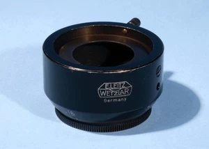 Leitz Wetzlar VALOO Gegenlichtblende * mit Blendensteuerung für 5cm Elmar Objektiv * - Bild 1 von 5