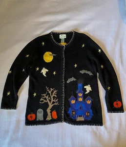 The Quacker Factory, Women's Halloween Sweater, Knit, Size Medium. - Picture 1 of 10