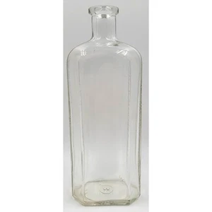 Henry Wampole & Co. Vidrio Transparente Corcho Top Botella Medicina Estimulante Tónico - Imagen 1 de 6