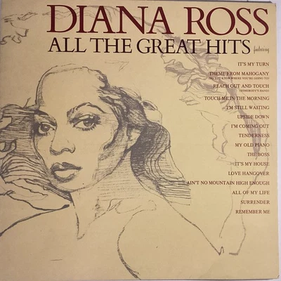 DIANA ROSS  LP RECORD ‘ALL THE GREAT HITS’  (MOTOWN) - Image 1 of 4