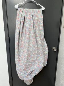 Vintage RALPH LAUREN Hope Floral Cotton Queen Sheet Set 1- Flat, 1- Fitted *Flaw - Picture 1 of 16