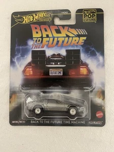 Hot Wheels Premium Pop Culture Back to the Future Time Machine DeLorean - Picture 1 of 2
