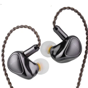 TinHiFi T5 - DOC diamond diaphragm HiFi Earphones with OFC detachable 2pin cable - Zdjęcie 1 z 12