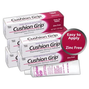 Thermoplastic Denture Adhesive, 1 Oz - Improves Denture Fit, Comfort & Stability - Picture 1 of 9