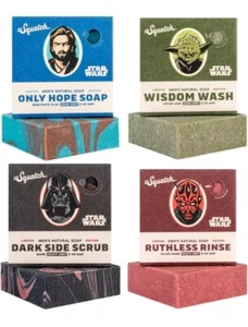 Dr. Squatch Star Wars Limited Edition Collection Soap Bars 4 Pack *NIB - Picture 1 of 9