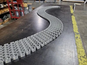 Cinta transportadora modular Habasit KVP IS620 7" de ancho x 10' gris polipropileno - Imagen 1 de 4