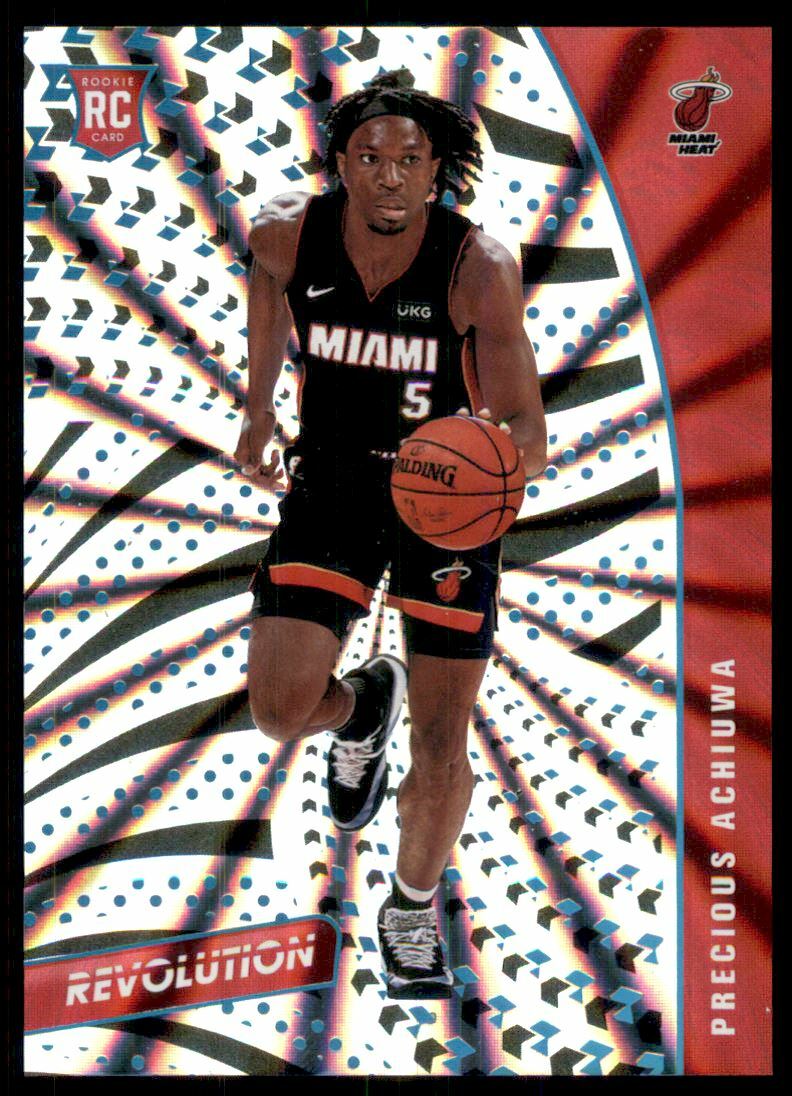 2020-21 Panini Revolution Sunburst #123 Precious Achiuwa /75